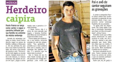 Jornal Agora (Grupo Folha) – Cliente: Paulo Franco