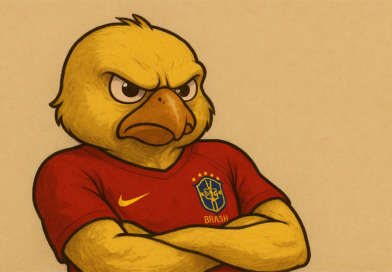 A camisa vermelha da seleção é o grande problema do Brasil